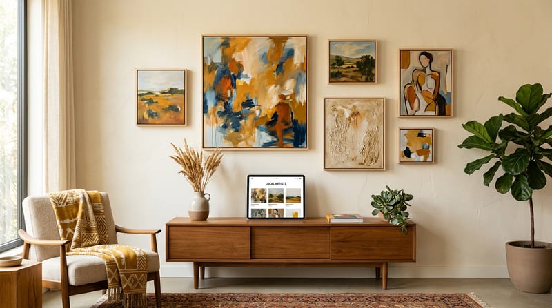 buy local artist paintings online - Art data and analysis