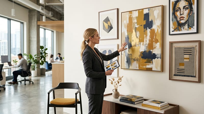 original art for office walls - Art data and analysis